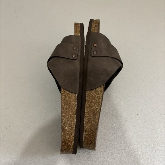 FITORY Women's Flat Sandals with Adjustable Straps, Open Size 10 US - Picture 7 of 10